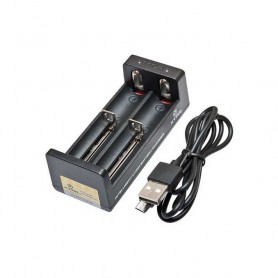 Chargeu double Accu 18650