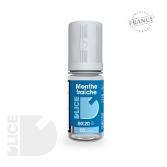 Menthe Fraîche - D'Lice - E-liquide menthe verte intense et glaciale