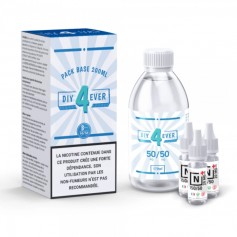 Pack Base DIY 200ml 3 mg - DIY4EVER 50/50