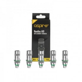 Résistances Nautilus NicSalt 1.8Ω (x5) - Aspire