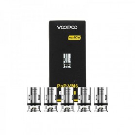 Résistances Voopoo PnP VM6 0.15Ω – Mesh – Pack de 5