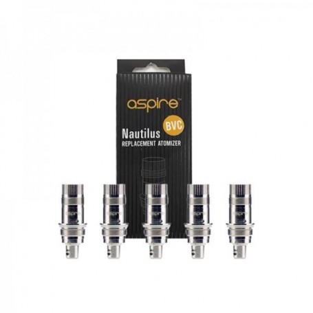 Résistances Aspire Nautilus BVC (x5)