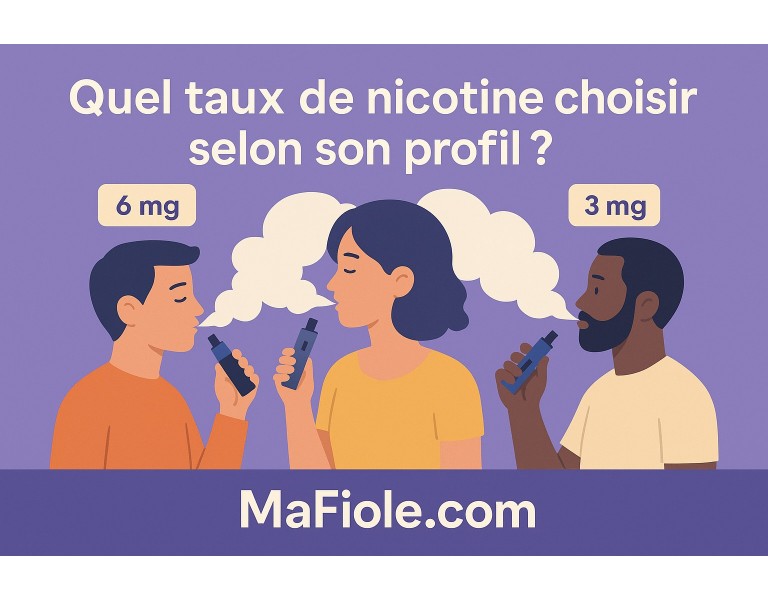Quel taux de nicotine choisir selon son profil ?