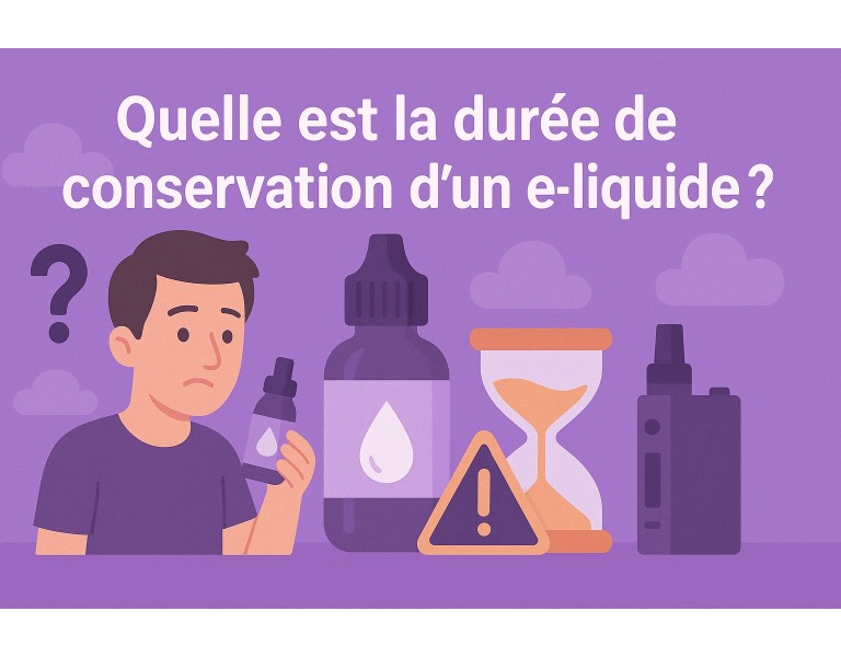 Quelle est la durée de conservation d’un e-liquide ?