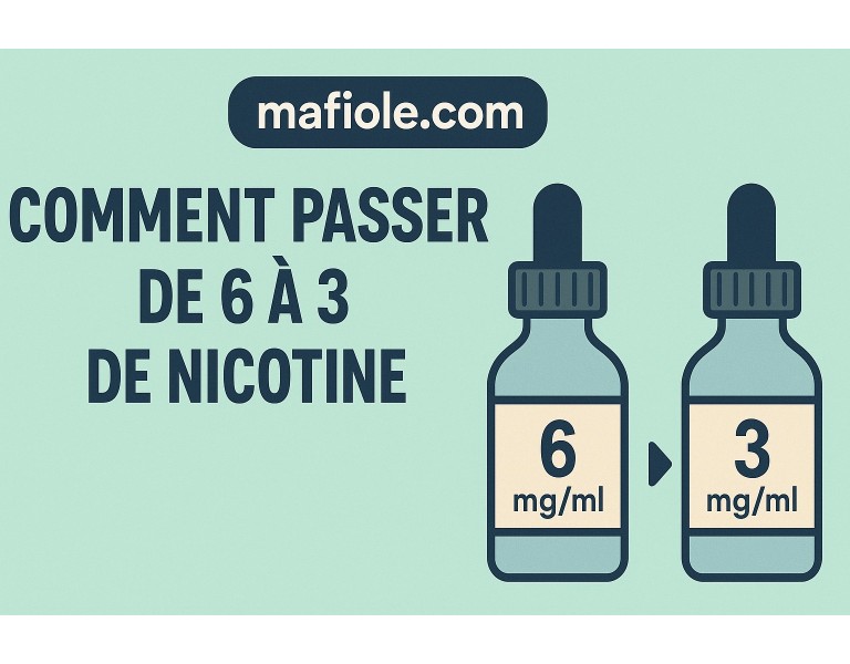 Comment passer de 6 à 3 mg de nicotine sans stress ?