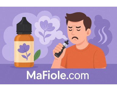 Pourquoi certains e-liquides provoquent un arrière-goût floral ?