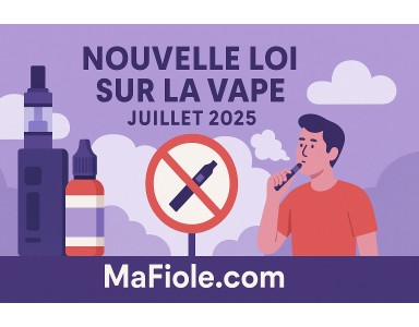 Vape : ce que change la loi de juillet 2025 pour les vapoteurs